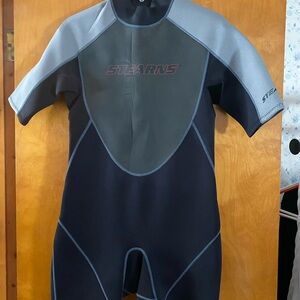 Stearns Men's Shorty Wetsuit - Black and Gray